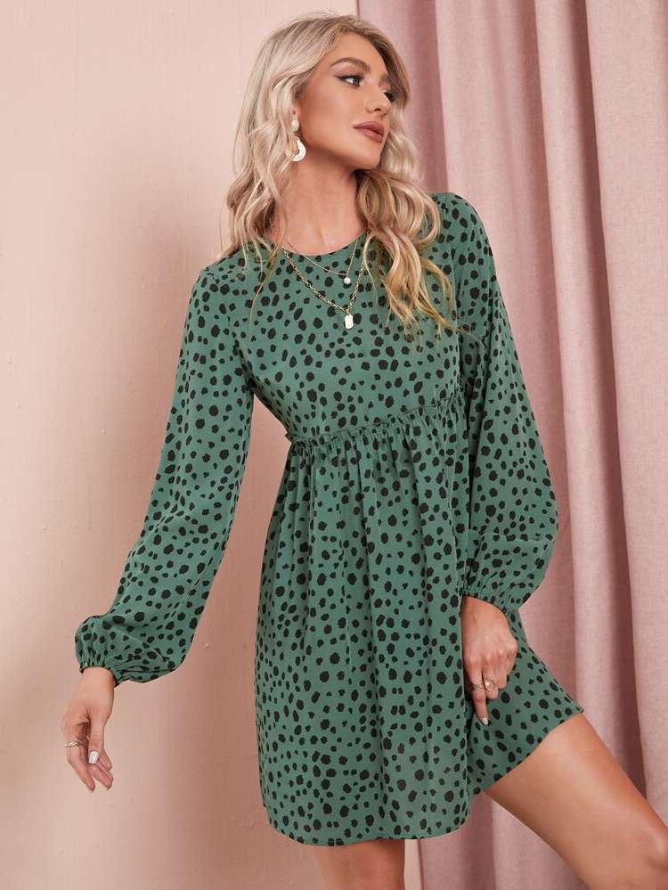 All Over Print  Regular Fit Women Dresses 868