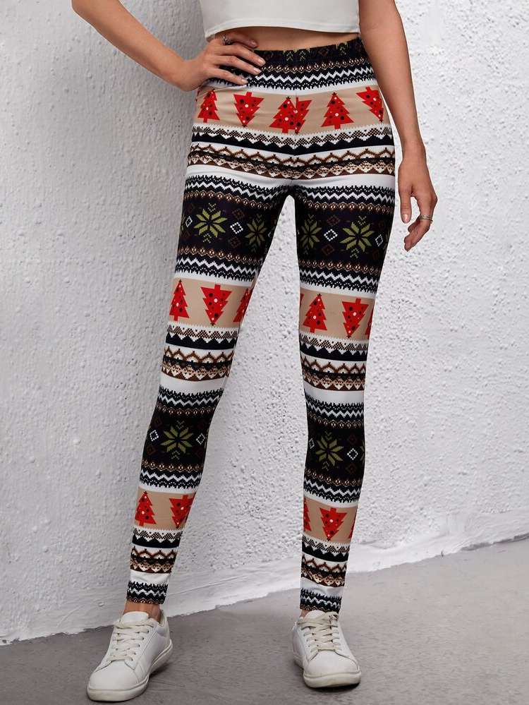 Multicolor Casual Long Women Bottoms 8249