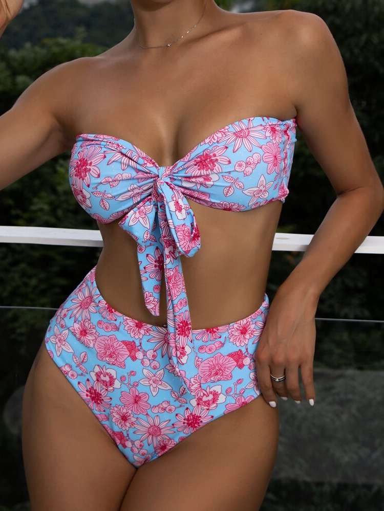 Floral  Cute Women Swimwear 6293