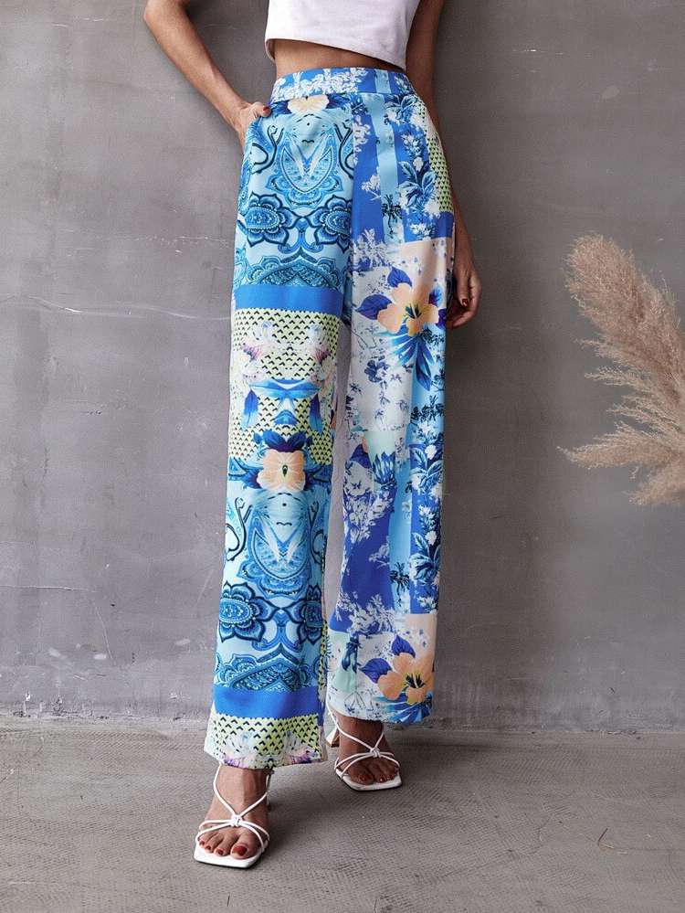 Long Floral Loose Boho Women Clothing 938