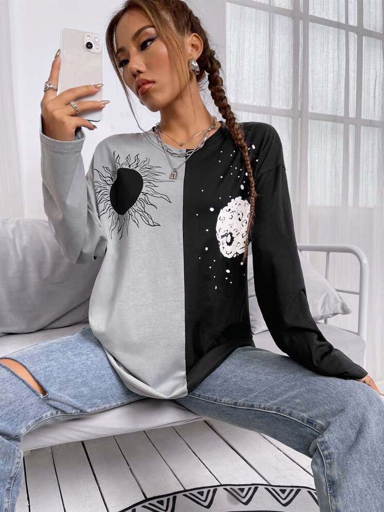  Multicolor Oversized Women Clothing 6626