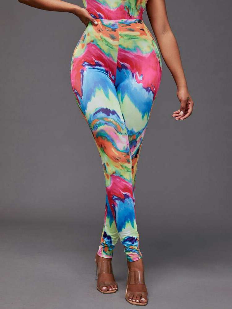  Tie Dye Casual Women Clothing 2941