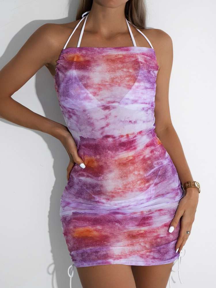  Tie Dye  Women Cover Ups 701