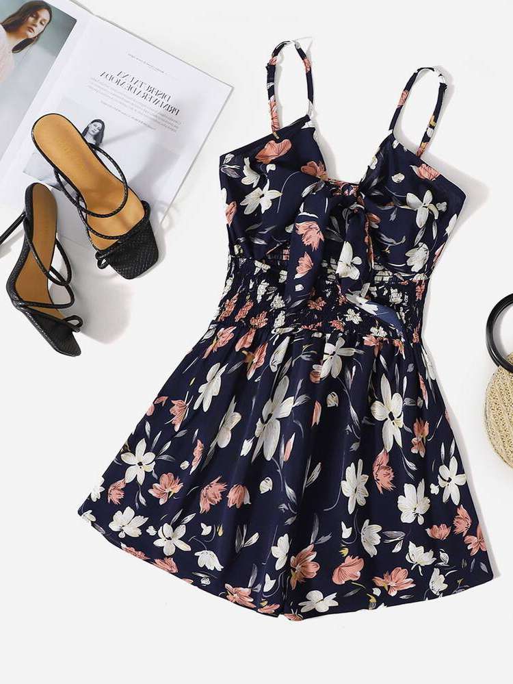 Boho Sleeveless Floral Women Clothing 204