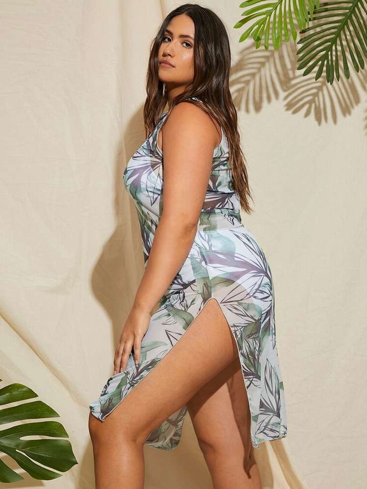   Plus Size Cover Ups  Kimonos 7843