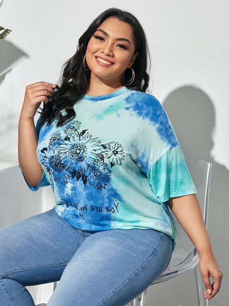 Casual  Oversized Plus Size Tops 5206