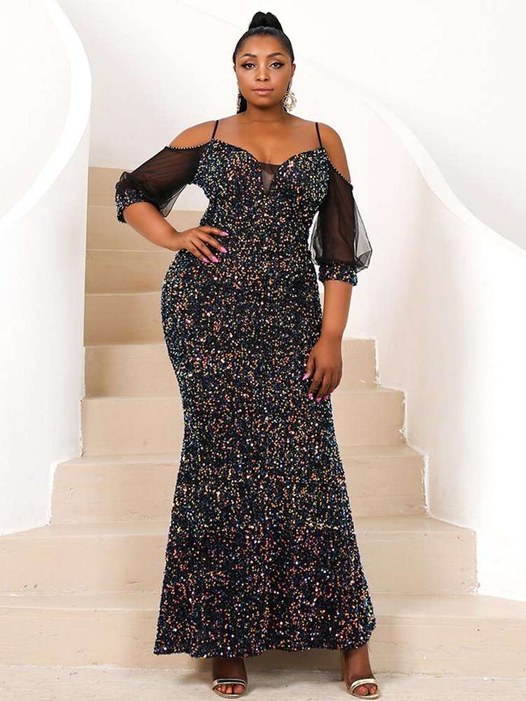  Maxi Slim Fit Plus Size Dresses 5493