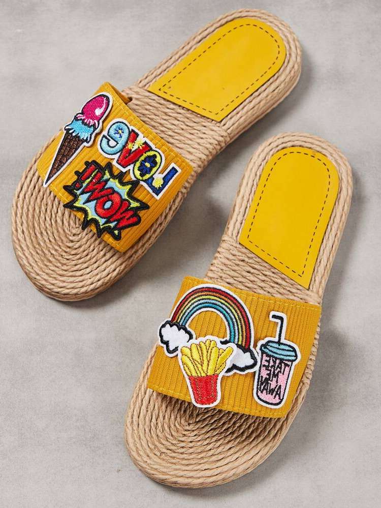   Multicolor Women Slides 1303