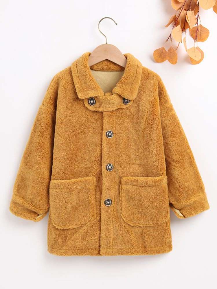 Short Casual Long Sleeve Regular Fit Girls Coats 8073