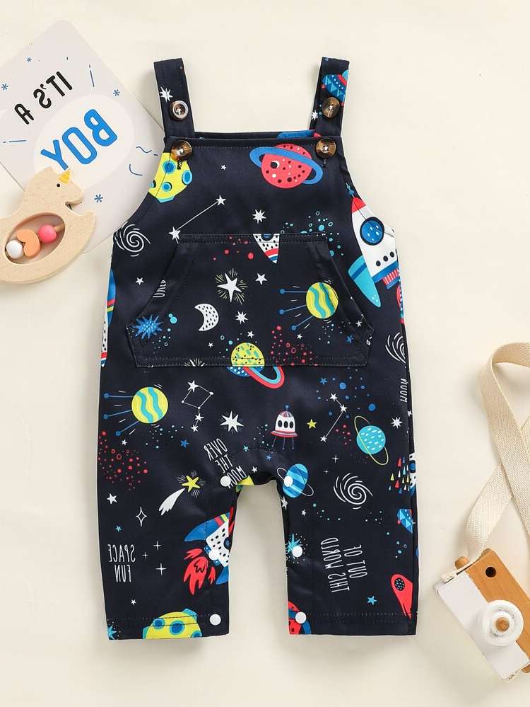  Long Straps Baby Jumpsuits 1442