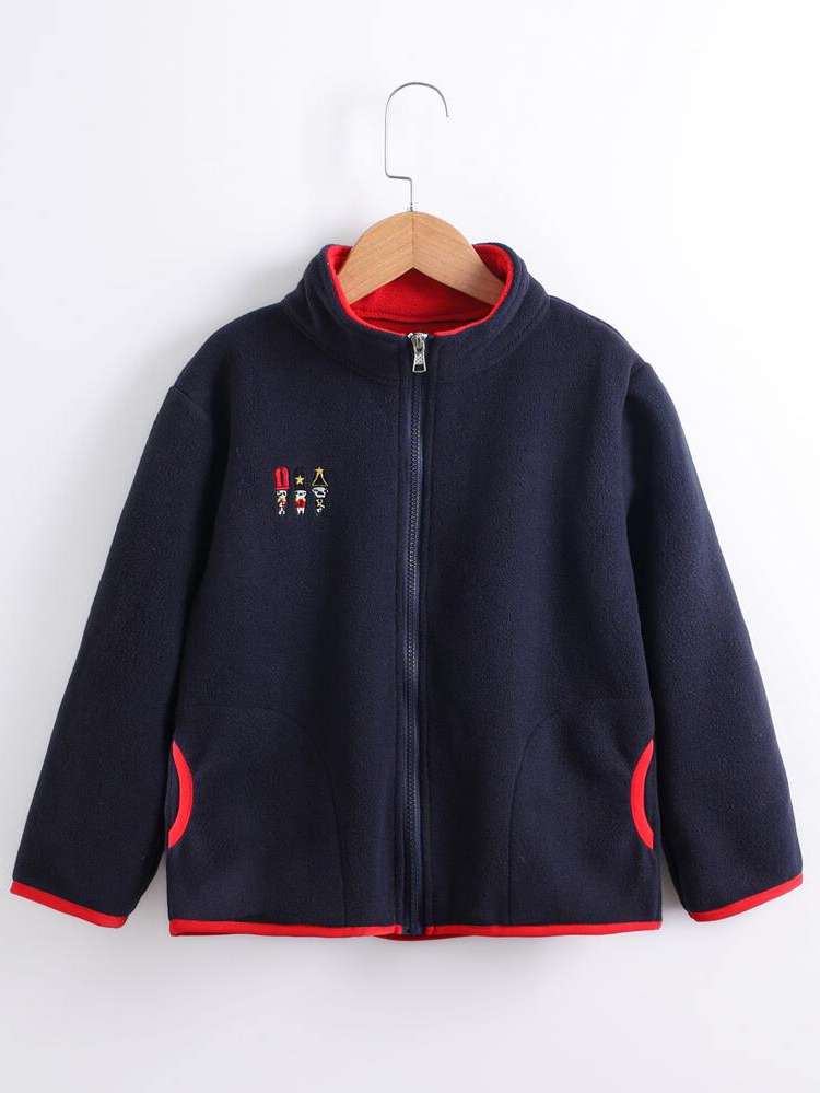 Regular Regular Fit Navy Blue Cartoon Boys Clothing 6268