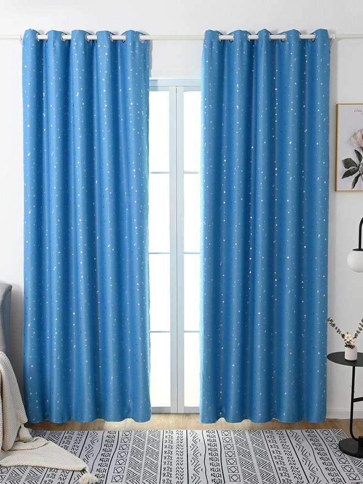   Navy Blue Curtains  Accessories 7446