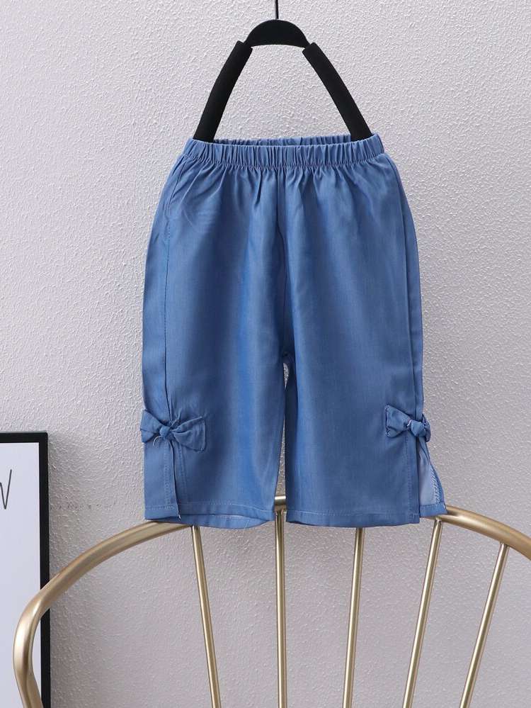 Split Casual Toddler Girls Bottoms 8146