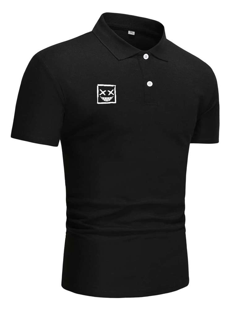  Regular Fit Polo Button Men Clothing 5849