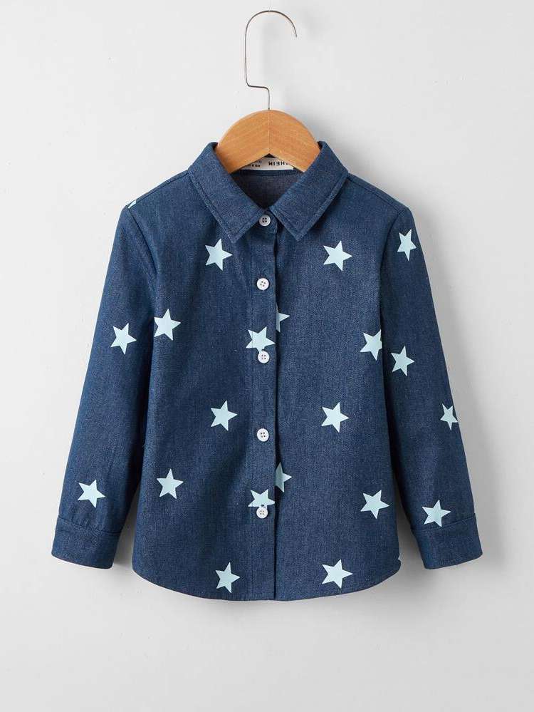  Navy Blue Regular Long Sleeve Toddler Boys Clothing 6979