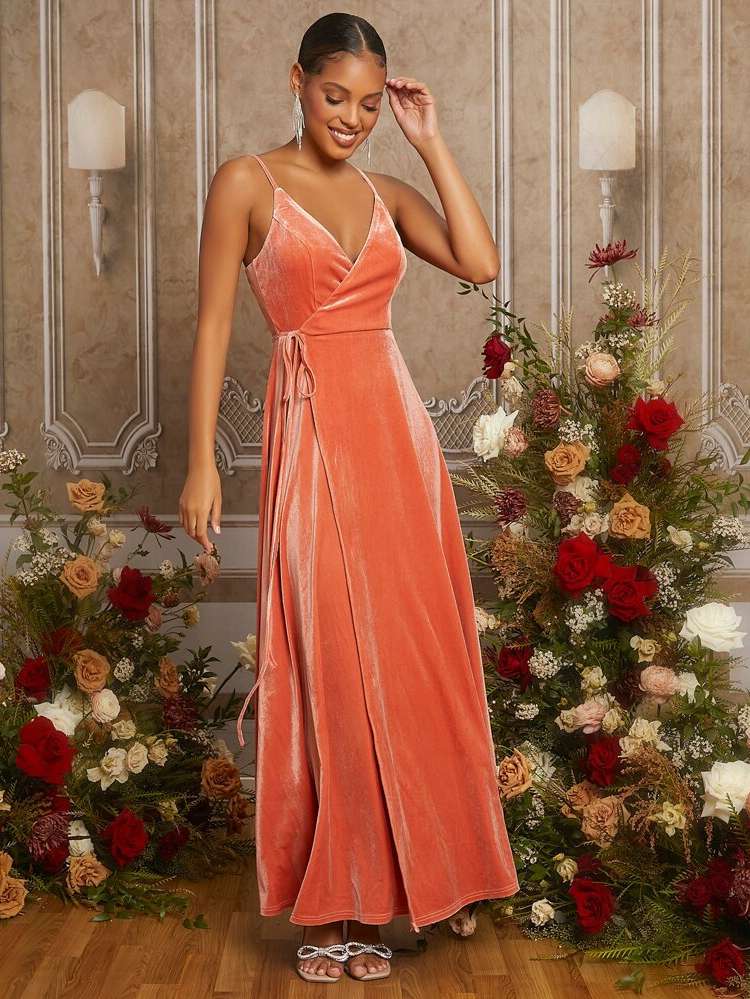  Maxi Regular Fit Sleeveless Bridesmaid Dresses 6499