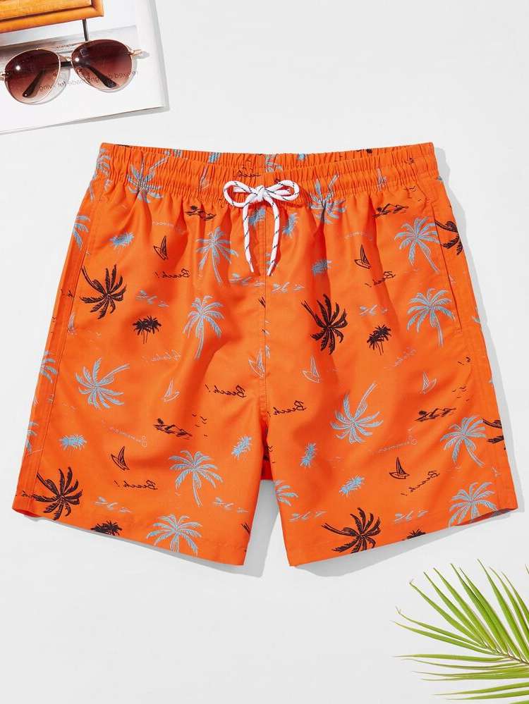  Orange Vacation Men Clothing 266