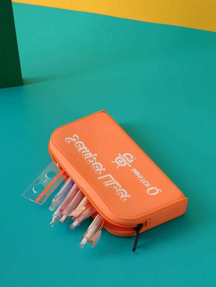  Orange Pencil Cases 1709