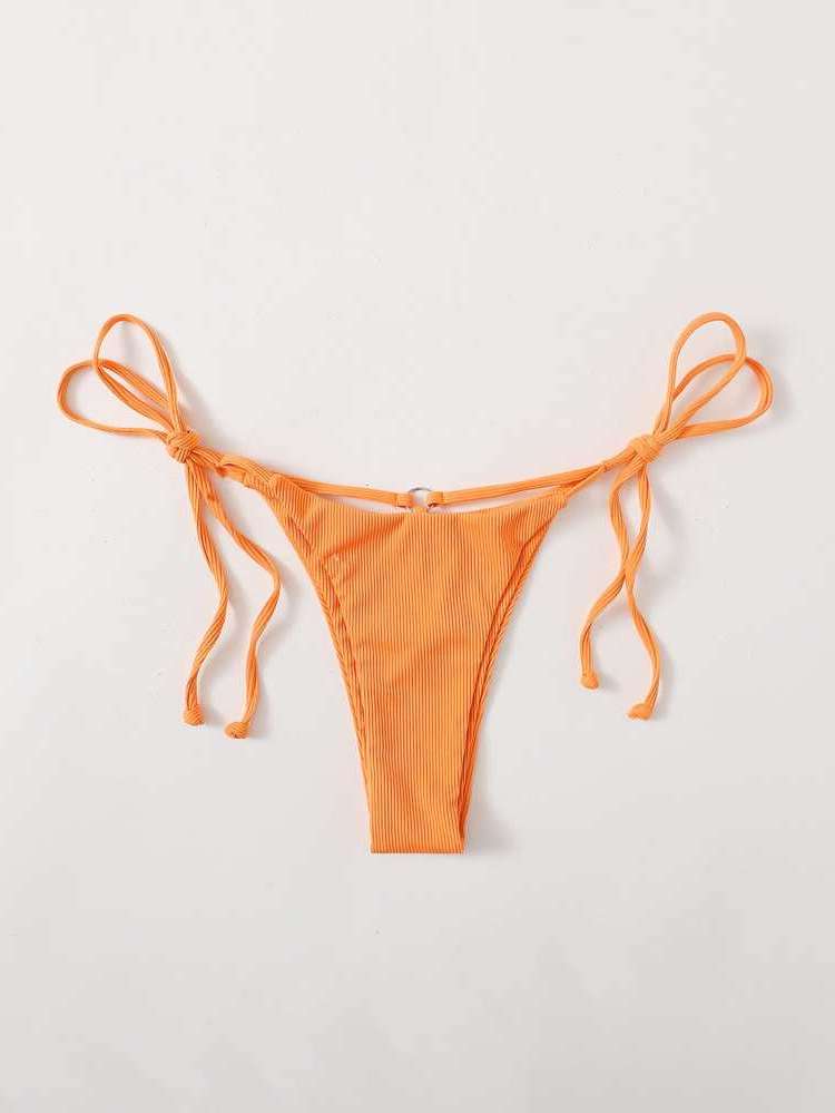 Sexy Orange Women Bikini Bottoms 8109