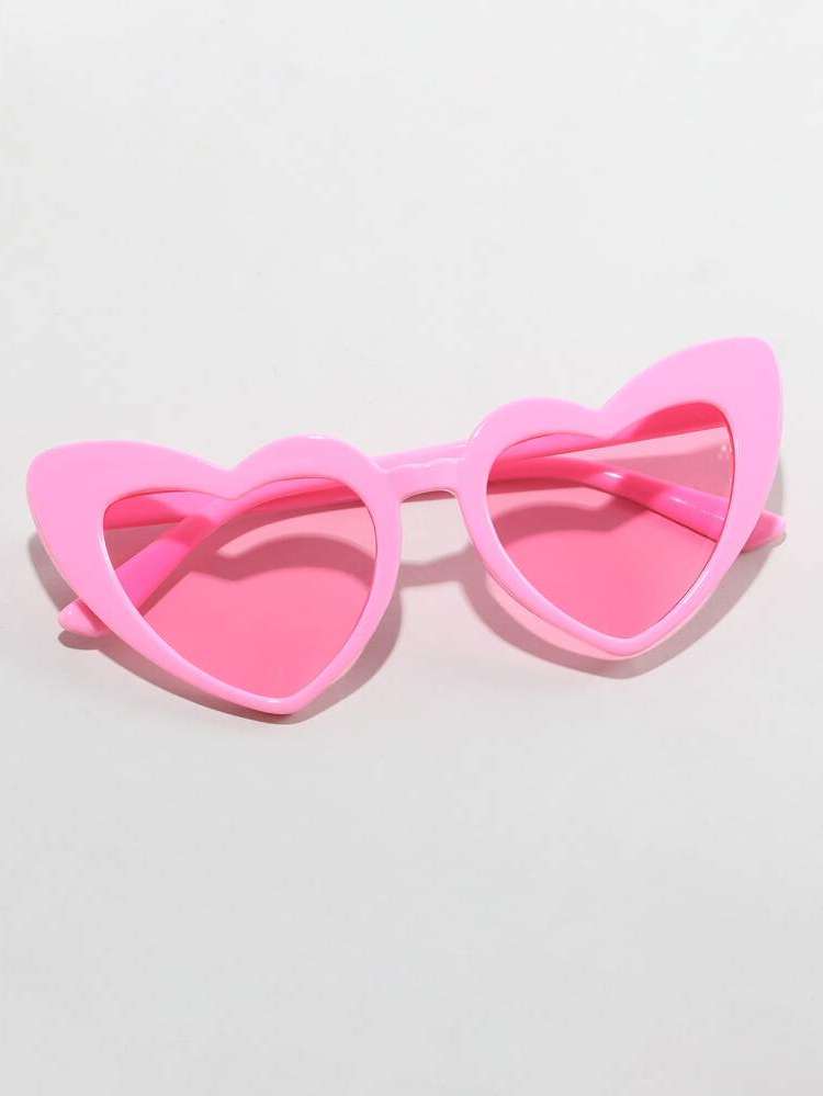  Pink Heart Kids Sunglasses 8116