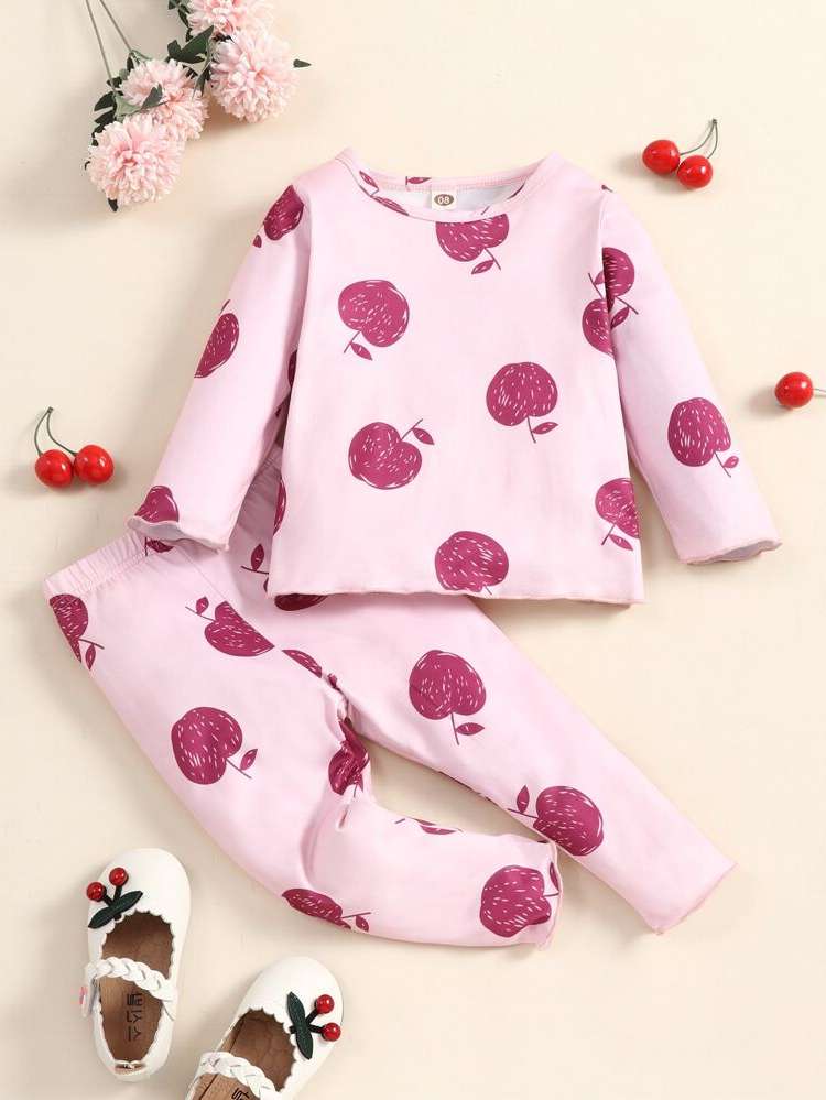 Casual  Long Sleeve Baby Clothing 6459