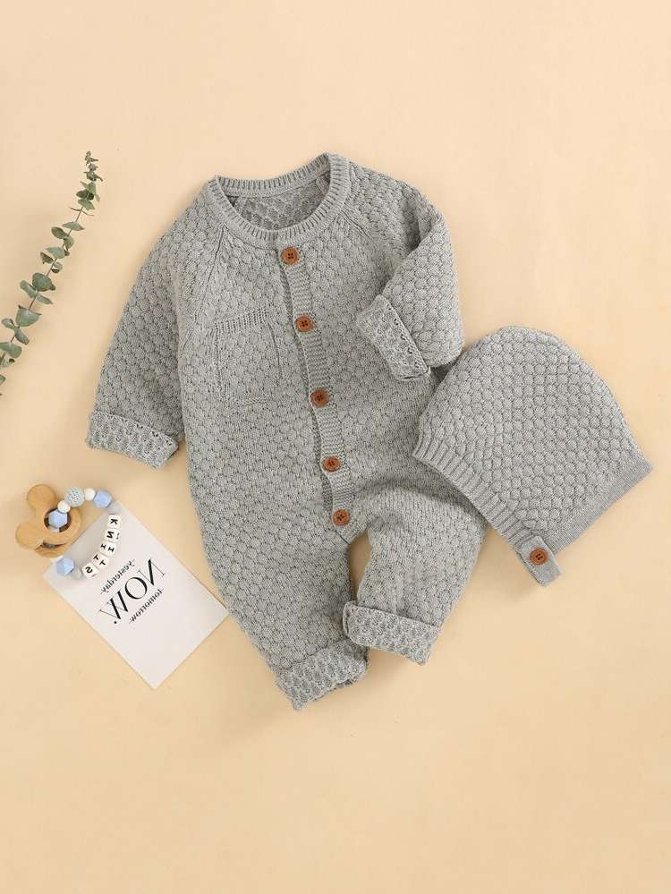  Regular Fit Long Sleeve Round Neck Baby Knitwear 5136