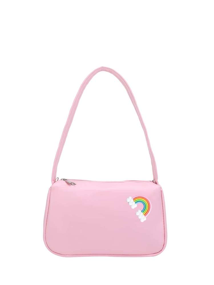 Pink  Kids Shoulder  Tote Bags 6125