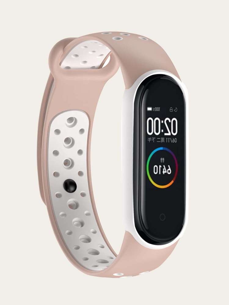  Pink Colorblock Smart Watches  Accs 649