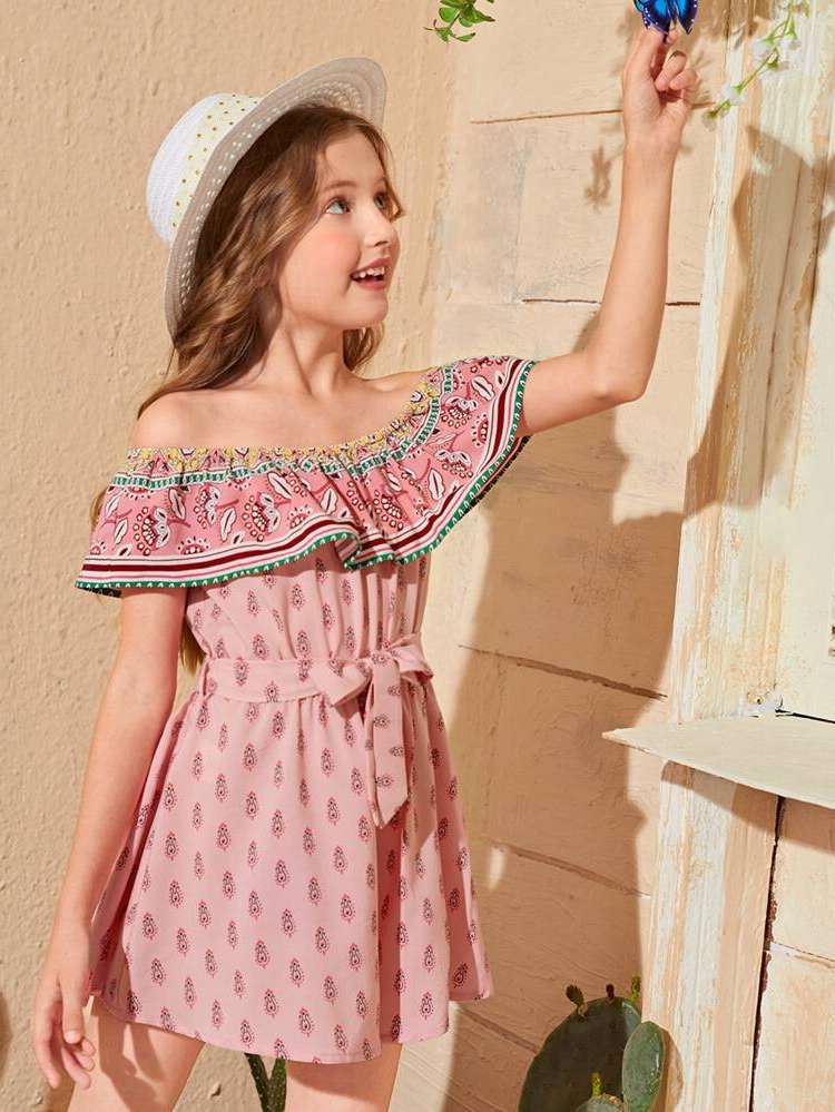  Boho Regular Fit Kids Clothing 4540