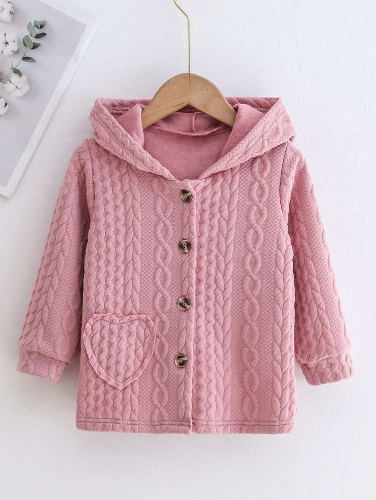 Long Sleeve Regular Pink Toddler Girls Clothing 7588