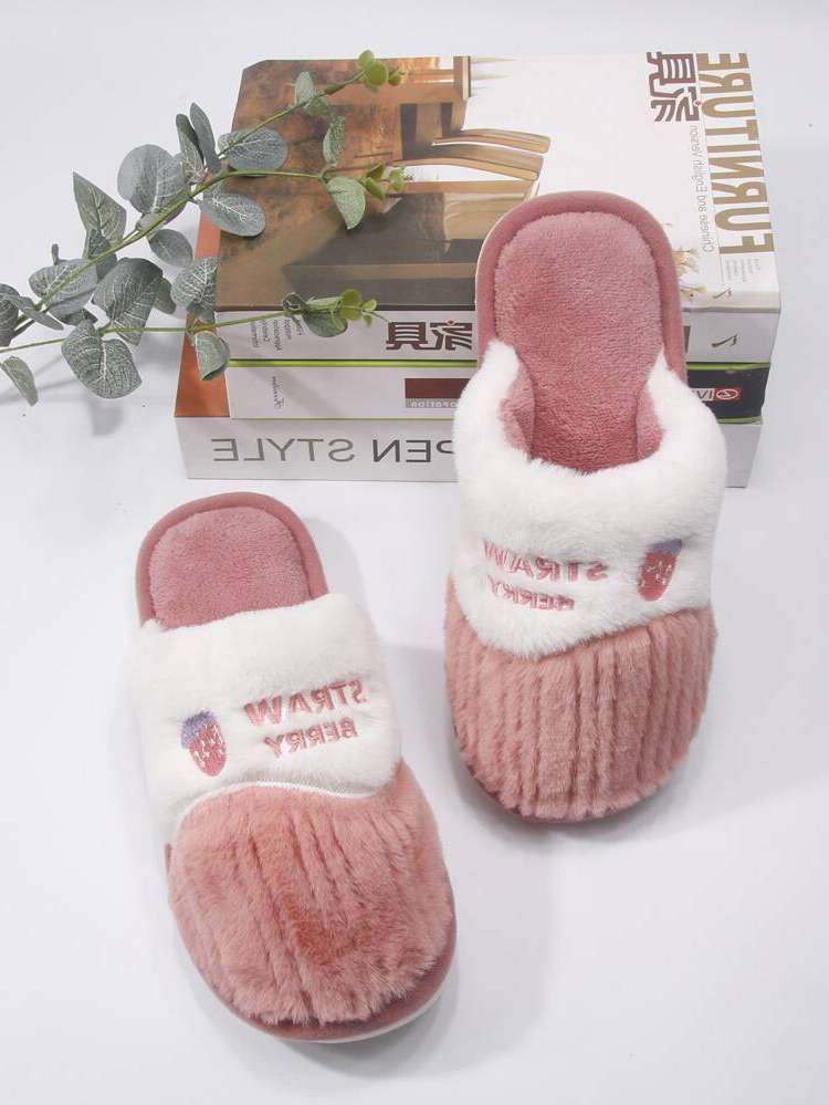   Pink Women Slippers 6811