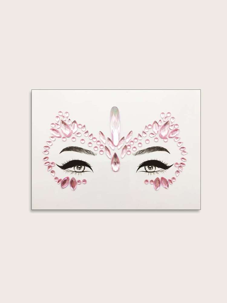  Pink  Temporary Tattoos 7310