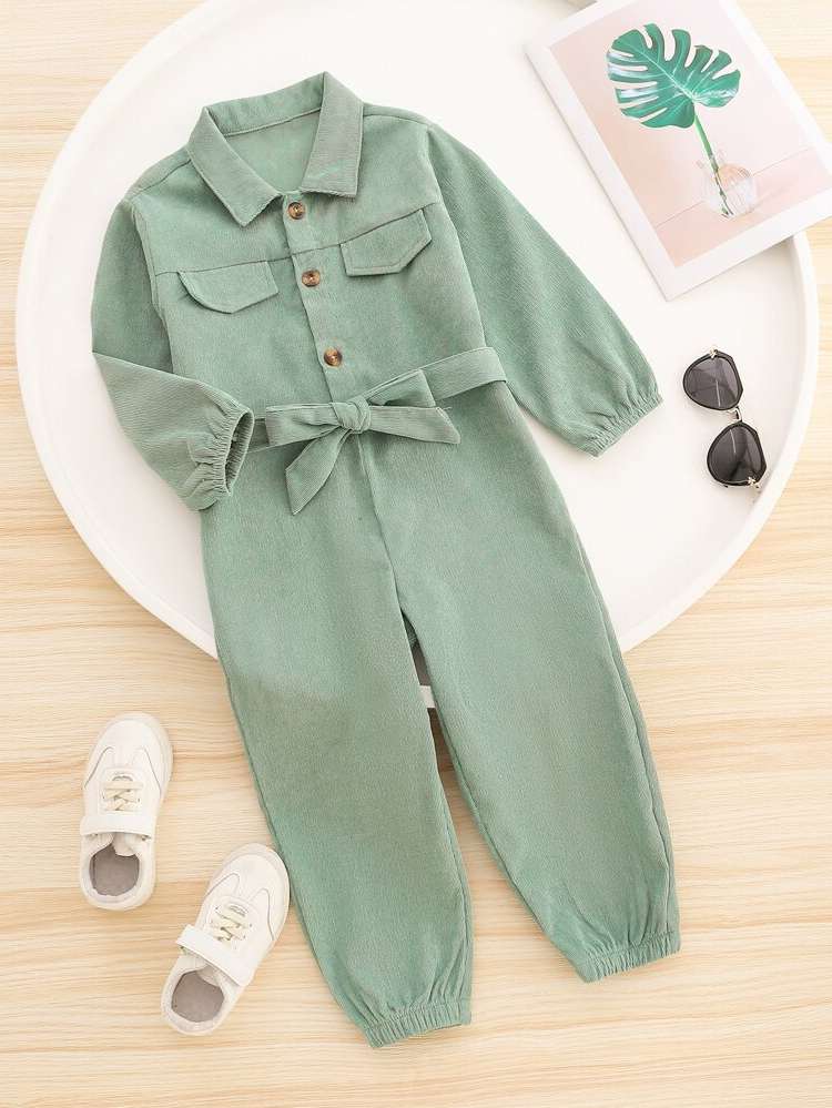 Regular Fit Collar Long Casual Kids Clothing 6004