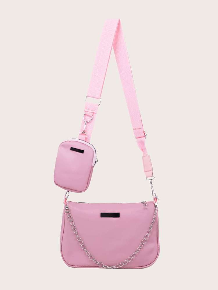  Fashionable Pink Women Crossbody 311