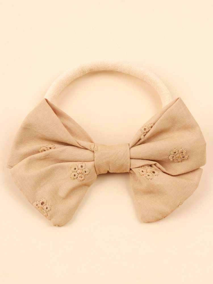  Bow Casual Plain Baby Hair Accessories 956