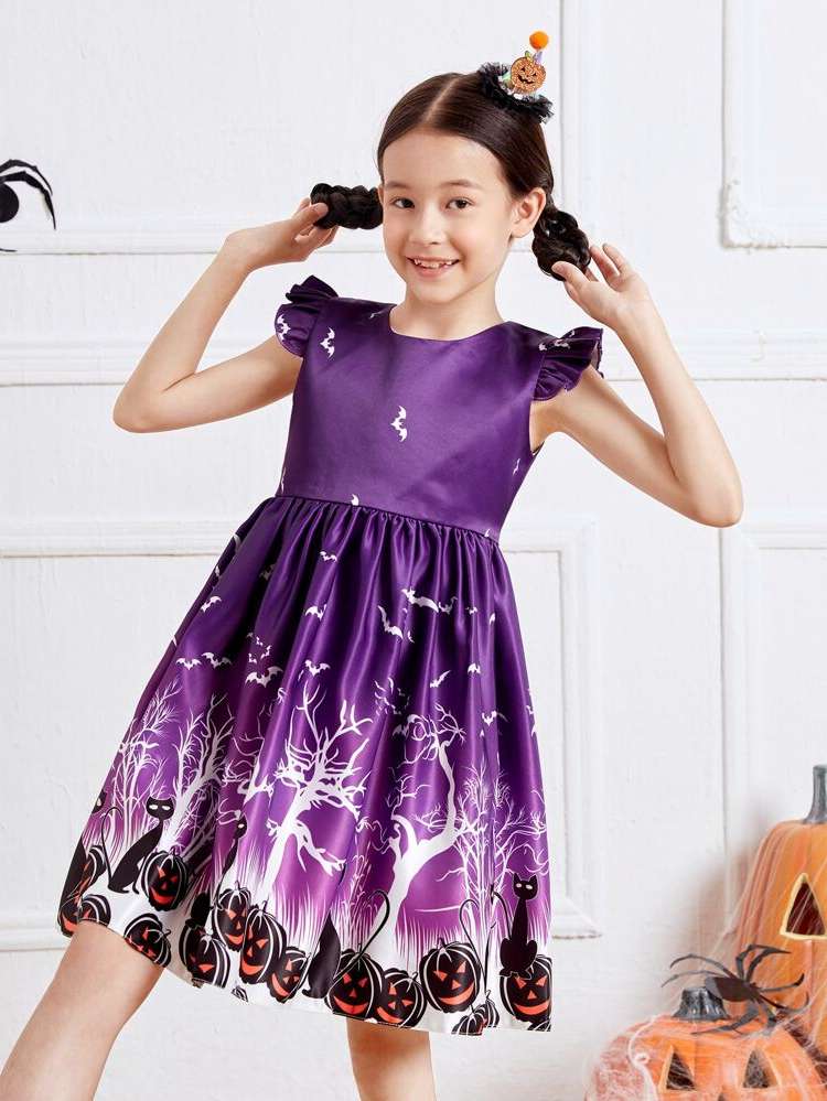  Purple Short Girls Clothing 5519