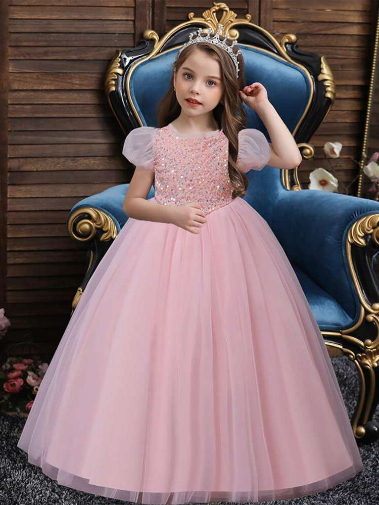  Short Sleeve Maxi Glamorous Kids Clothing 3861