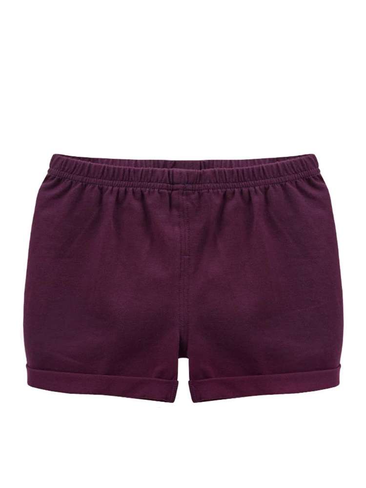  Purple Plain Toddler Girls Bottoms 3855