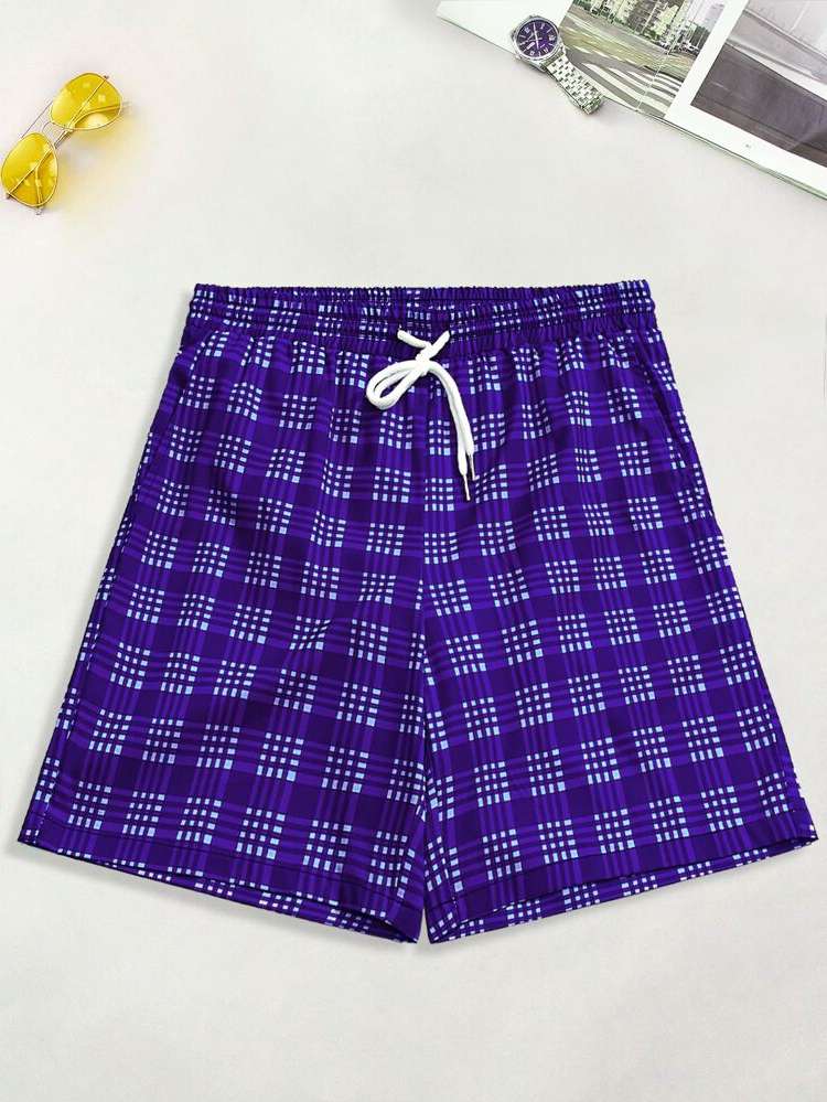  Purple Preppy Men Clothing 3997