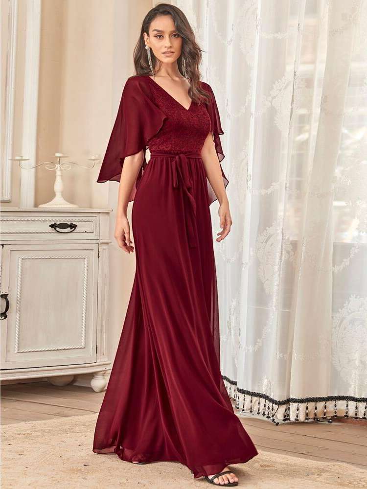 V neck Plain Regular Fit Wedding  Special 2813