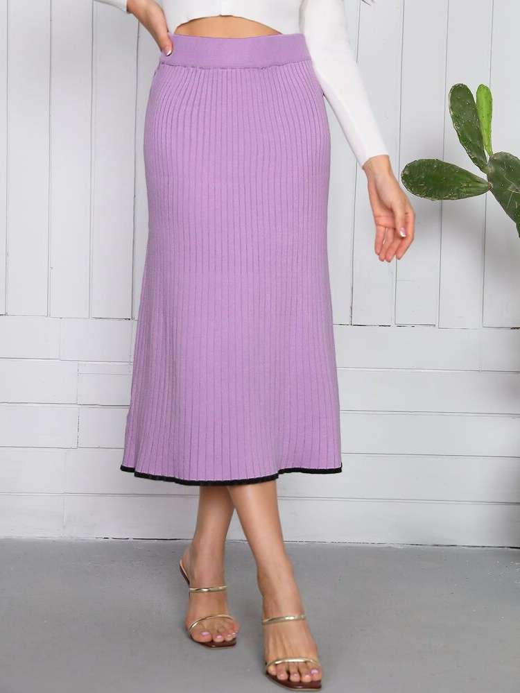 Midi Purple  Women Clothing 2147