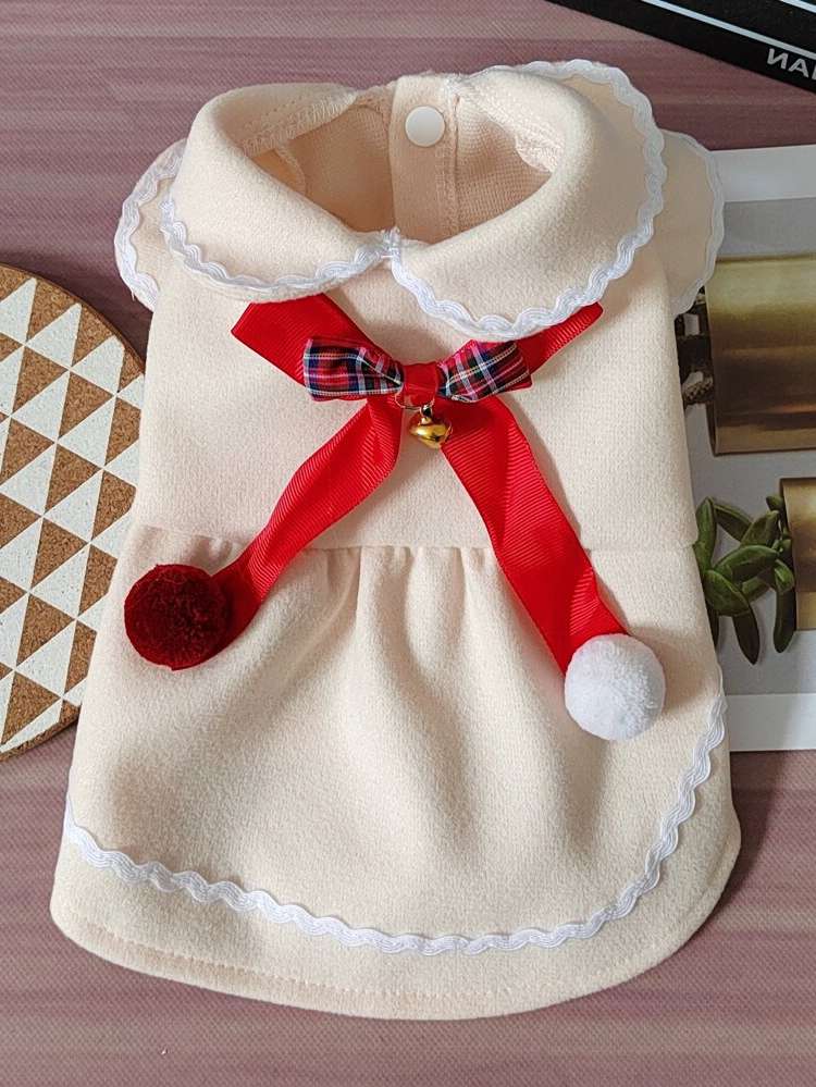  Red and White  Pet Clothing 8470