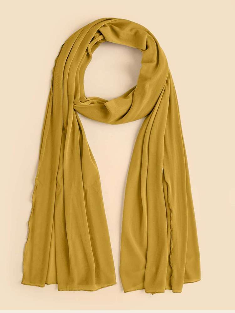   Plain Scarves 649