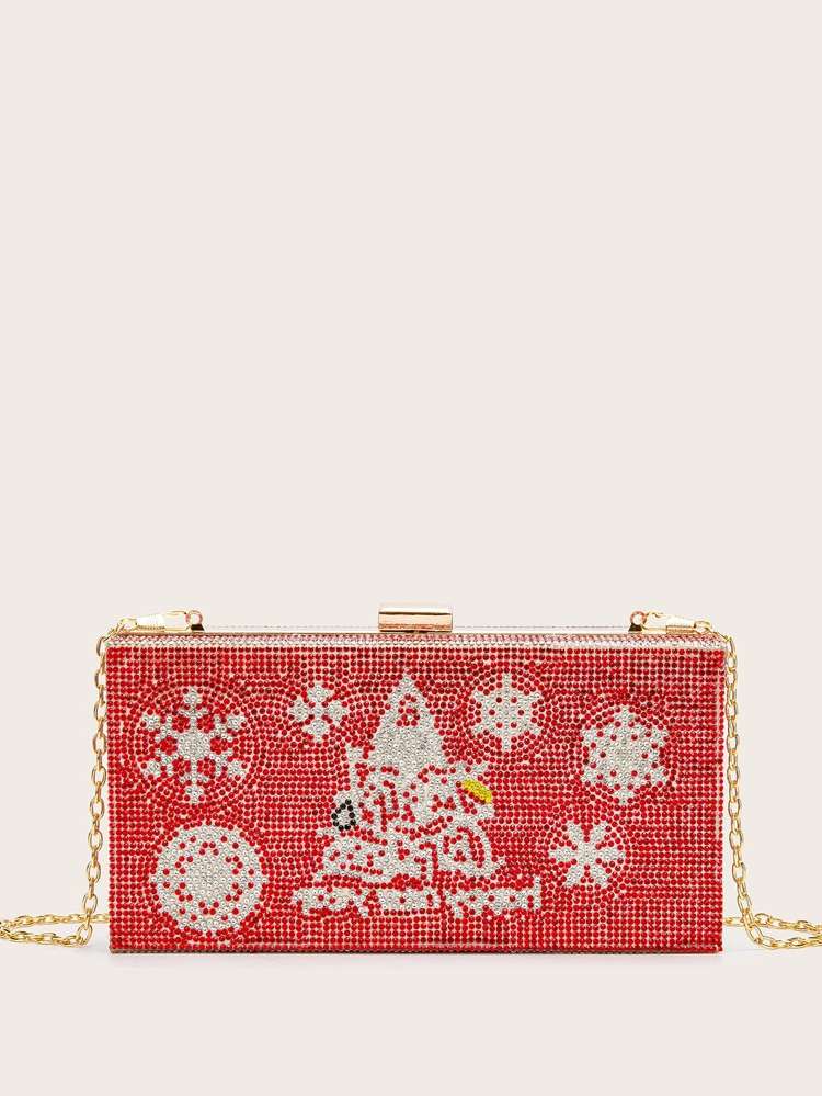  Christmas Glamorous Red Bags 6805