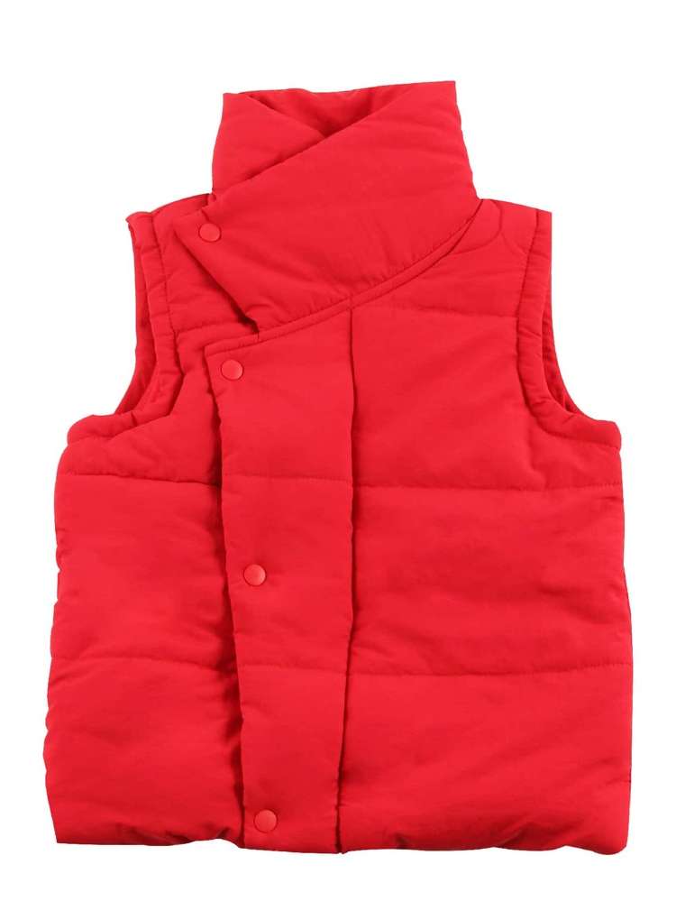  Sleeveless Funnel Neck Toddler Boys Outerwear 642