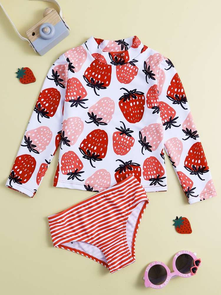 Red  Cute Kids Clothing 310