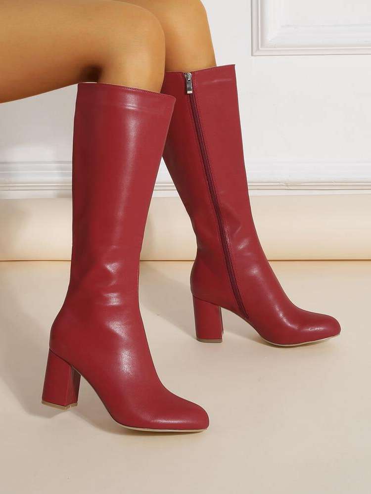   Plain Women Boots 516