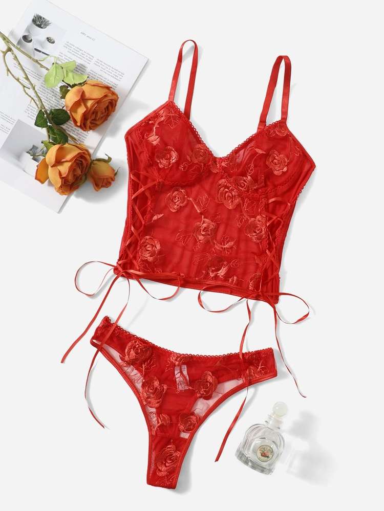  Romantic Floral Women Intimates 945