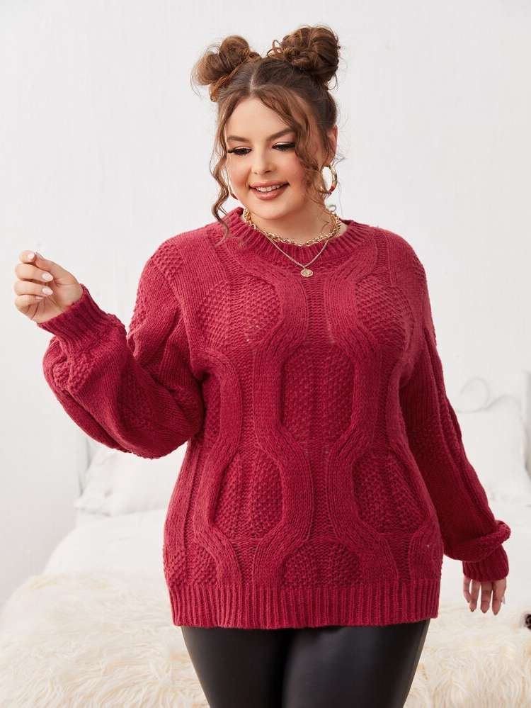  Regular Plus Size Sweaters 4423