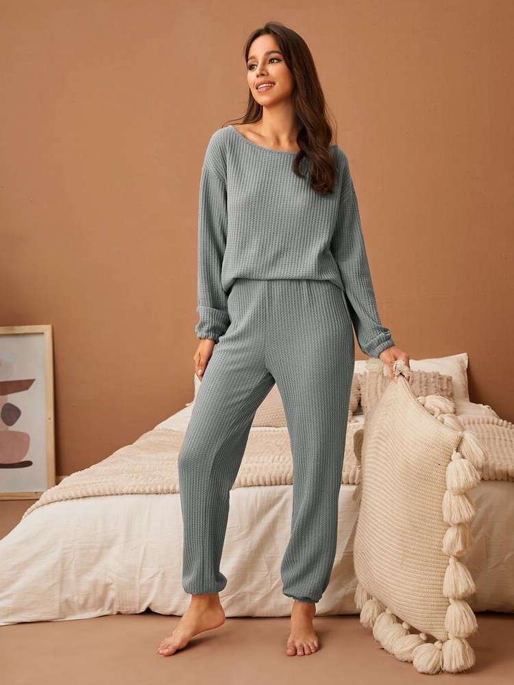   Boat Neck Underwear  Sleepwear 7440